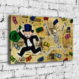 Monopoly HD Canvas Print Home Decor Paintings Wall Art Pictures