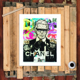 Karl Lagerfeld HD Canvas Print Home Decor Paintings Wall Art Pictures