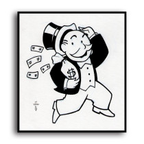 Monopoly HD Canvas Print Home Decor Paintings Wall Art Pictures