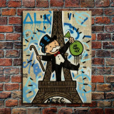 Monopoly HD Canvas Print Home Decor Paintings Wall Art Pictures