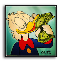 Scrooge McDuck HD Canvas Print Home Decor Paintings Wall Art Pictures