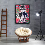 Monopoly HD Canvas Print Home Decor Paintings Wall Art Pictures