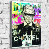 Karl Lagerfeld HD Canvas Print Home Decor Paintings Wall Art Pictures