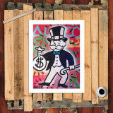 Monopoly HD Canvas Print Home Decor Paintings Wall Art Pictures