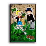 Monopoly HD Canvas Print Home Decor Paintings Wall Art Pictures