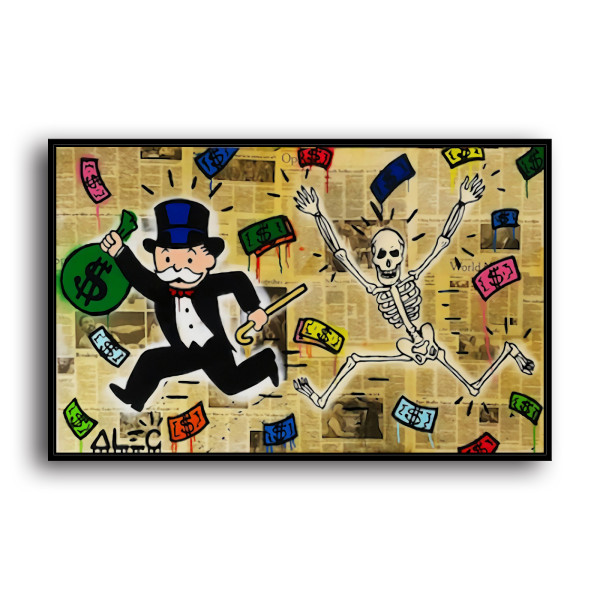 Monopoly HD Canvas Print Home Decor Paintings Wall Art Pictures