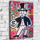 Monopoly HD Canvas Print Home Decor Paintings Wall Art Pictures