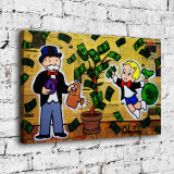 Monopoly HD Canvas Print Home Decor Paintings Wall Art Pictures