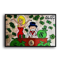 Monopoly HD Canvas Print Home Decor Paintings Wall Art Pictures