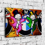 Monopoly HD Canvas Print Home Decor Paintings Wall Art Pictures