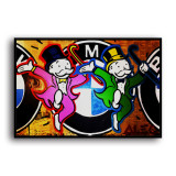 Monopoly HD Canvas Print Home Decor Paintings Wall Art Pictures