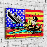 Monopoly HD Canvas Print Home Decor Paintings Wall Art Pictures