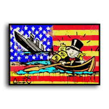 Monopoly HD Canvas Print Home Decor Paintings Wall Art Pictures