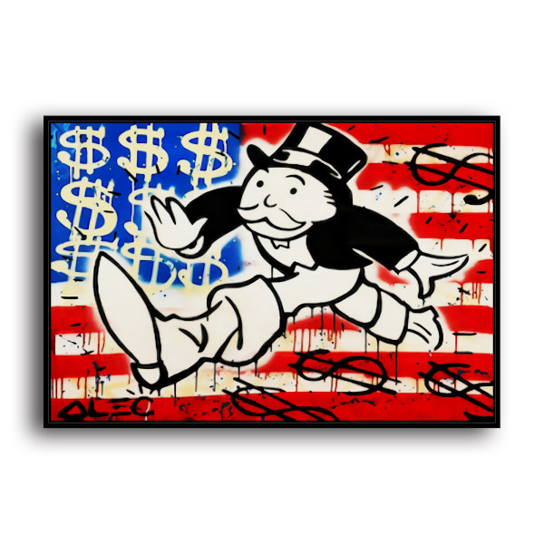 Monopoly HD Canvas Print Home Decor Paintings Wall Art Pictures