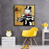 Monopoly HD Canvas Print Home Decor Paintings Wall Art Pictures