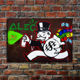 Monopoly HD Canvas Print Home Decor Paintings Wall Art Pictures