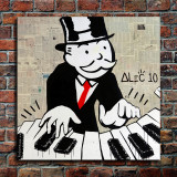 Monopoly HD Canvas Print Home Decor Paintings Wall Art Pictures