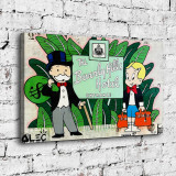 Monopoly HD Canvas Print Home Decor Paintings Wall Art Pictures