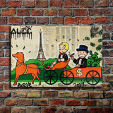 Monopoly HD Canvas Print Home Decor Paintings Wall Art Pictures