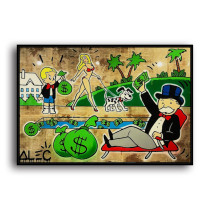 Monopoly HD Canvas Print Home Decor Paintings Wall Art Pictures