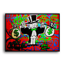 Monopoly HD Canvas Print Home Decor Paintings Wall Art Pictures