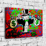 Monopoly HD Canvas Print Home Decor Paintings Wall Art Pictures