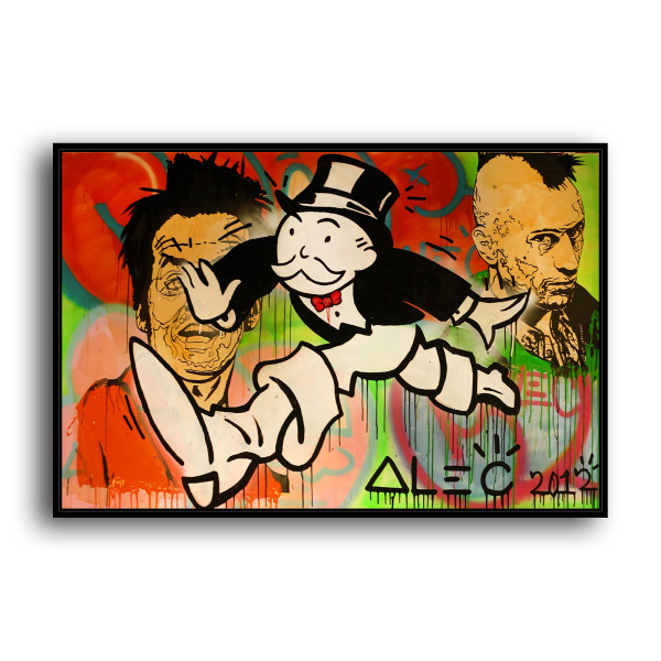 Monopoly HD Canvas Print Home Decor Paintings Wall Art Pictures