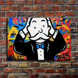 Monopoly HD Canvas Print Home Decor Paintings Wall Art Pictures