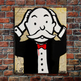 Monopoly HD Canvas Print Home Decor Paintings Wall Art Pictures