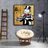 Monopoly HD Canvas Print Home Decor Paintings Wall Art Pictures