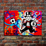 Monopoly HD Canvas Print Home Decor Paintings Wall Art Pictures