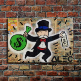 Monopoly HD Canvas Print Home Decor Paintings Wall Art Pictures