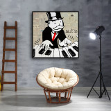 Monopoly HD Canvas Print Home Decor Paintings Wall Art Pictures