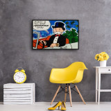 Monopoly HD Canvas Print Home Decor Paintings Wall Art Pictures