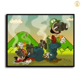 HD Canvas Print Home Decor Paintings Wall Art Pictures-SR124937