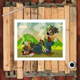 HD Canvas Print Home Decor Paintings Wall Art Pictures-SR124937