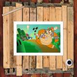 HD Canvas Print Home Decor Paintings Wall Art Pictures-SR124902
