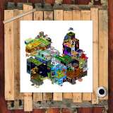 HD Canvas Print Home Decor Paintings Wall Art Pictures-SR124995