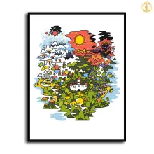 HD Canvas Print Home Decor Paintings Wall Art Pictures-SR125207