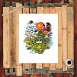 HD Canvas Print Home Decor Paintings Wall Art Pictures-SR125207