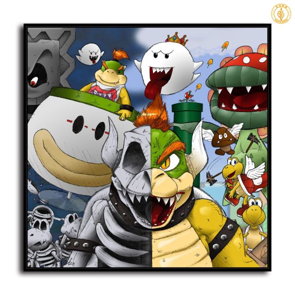 HD Canvas Print Home Decor Paintings Wall Art Pictures-SR125004