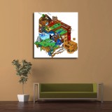 HD Canvas Print Home Decor Paintings Wall Art Pictures-SR125015