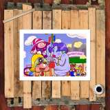 HD Canvas Print Home Decor Paintings Wall Art Pictures-SR125277