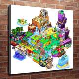 HD Canvas Print Home Decor Paintings Wall Art Pictures-SR125085