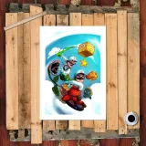 HD Canvas Print Home Decor Paintings Wall Art Pictures-SR125256