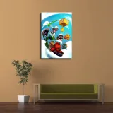 HD Canvas Print Home Decor Paintings Wall Art Pictures-SR125256