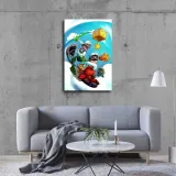 HD Canvas Print Home Decor Paintings Wall Art Pictures-SR125256