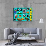HD Canvas Print Home Decor Paintings Wall Art Pictures-SR125250