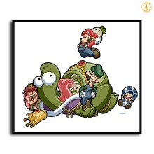 HD Canvas Print Home Decor Paintings Wall Art Pictures-SR125089