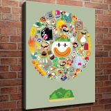 HD Canvas Print Home Decor Paintings Wall Art Pictures-SR125154